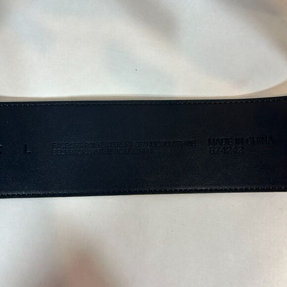Banana Republic Deep Blue Velvet Wide Width Belt 43.5" Whimsigoth Renaissance - Picture 11 of 13